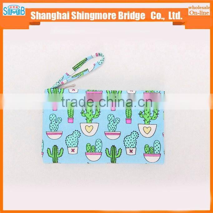 hot sales good quality canvas change purse in low price