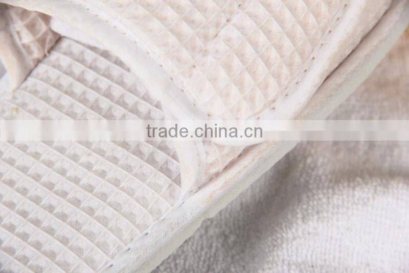 wholesale hotel waffle velcro slipper