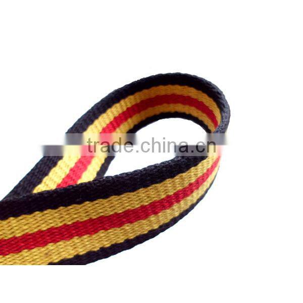100% cotton woven bag straps