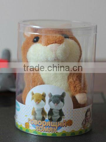 Russian hot toy voice repeater talking hamster