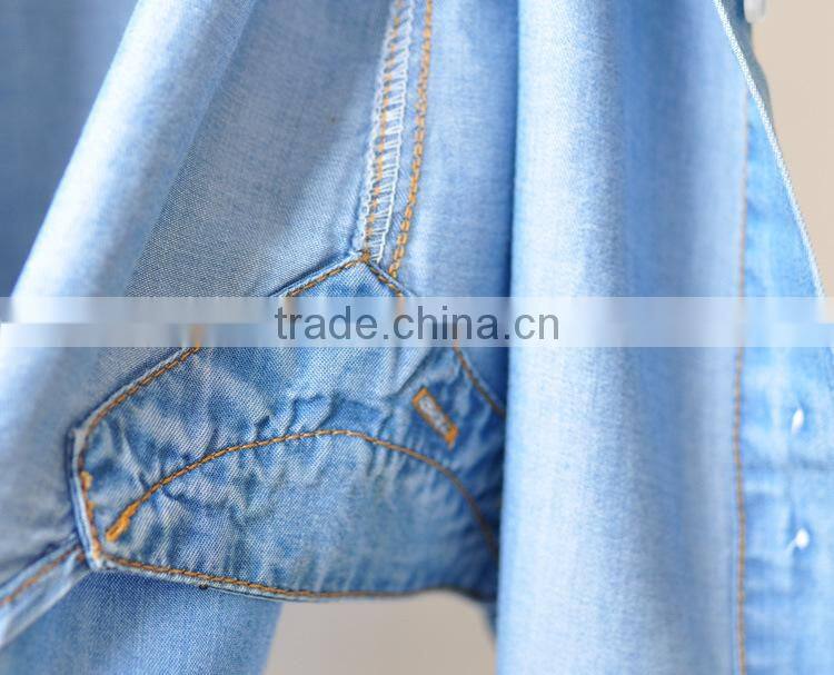 Womens 100% Cotton sleeveless Soild Oxford Blouse