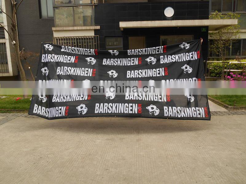 Advertisement outdoor hanging flag banner print