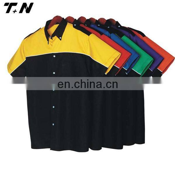 Sublimation Racing Team Pit Crew Shirts Wholesale