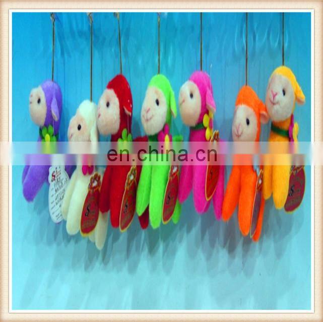 Cute and Mini Plush Sheep Toys keychains