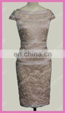 RP0044 real sample dress half sleeve jacket ruched top beaded floor length long blue evening dresses chiffon evening gowns