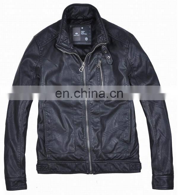 2015 new model designer motorbike leather jacket