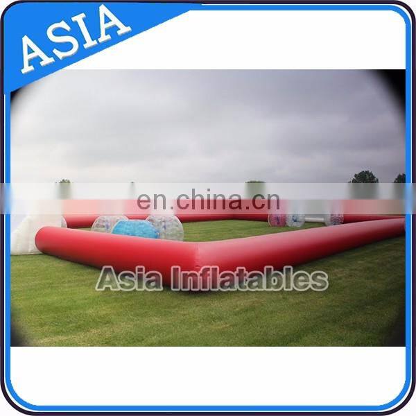 Funny soccer playing Inflatable Soccer Field / Football Court for bumper soccer