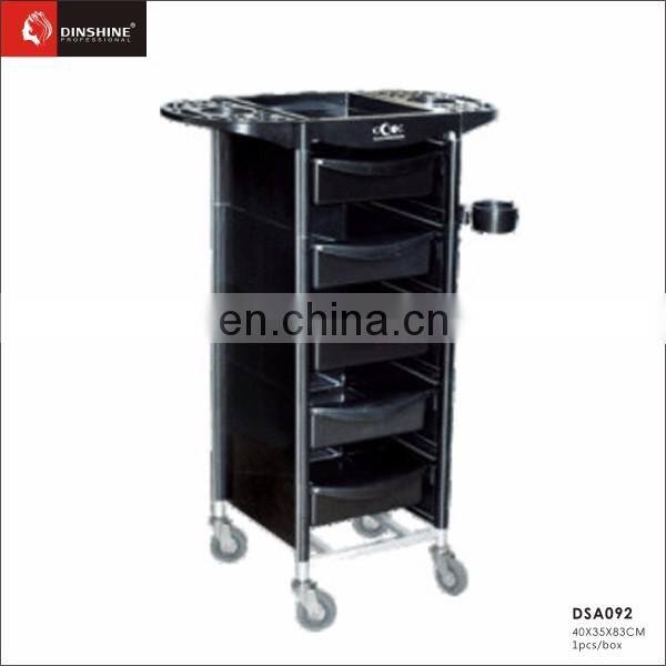 cheap price simple salon furniture useful hair trolley for sale