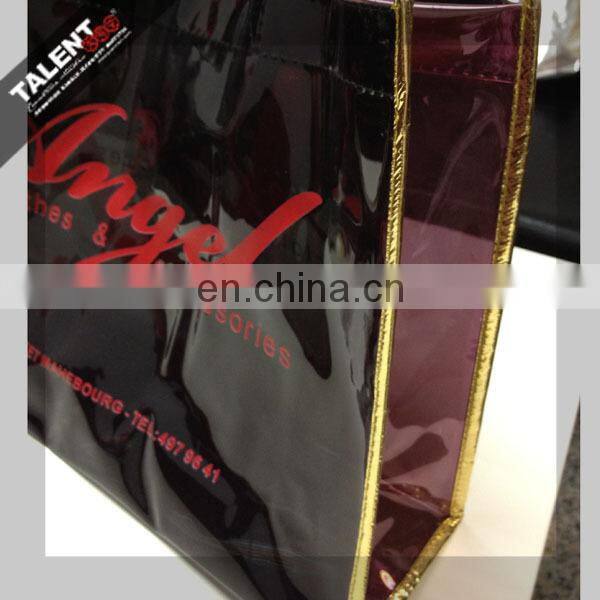Custom clothing brand printing PVC shipping bag