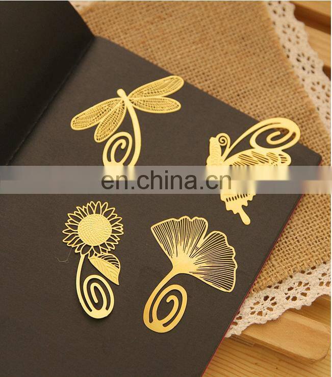 Manufacturer good quality fashion design metal bookmarker