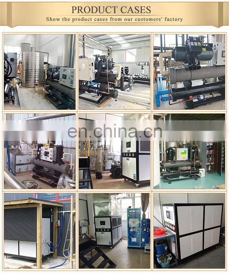 milk cooling air cooled water chiller with scroll compressor