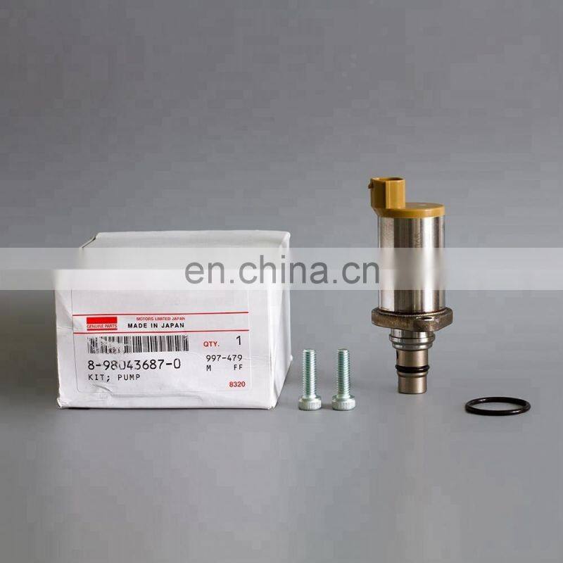 Genuine SCV valve 294200-0650 original valve 8-98043687-0 ,8980436870