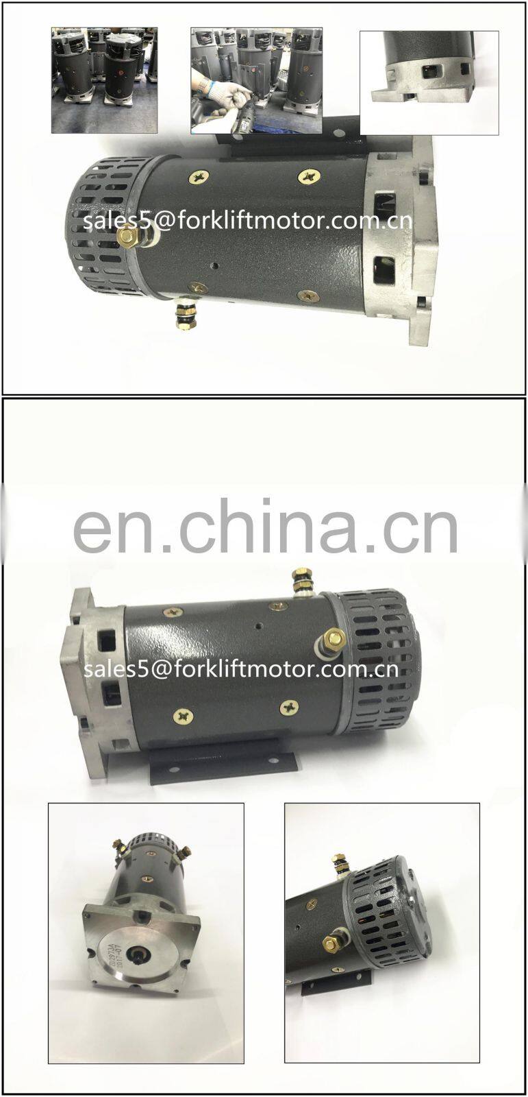wuxi jinle brand 24v 4kw hydraulic dc electric motor