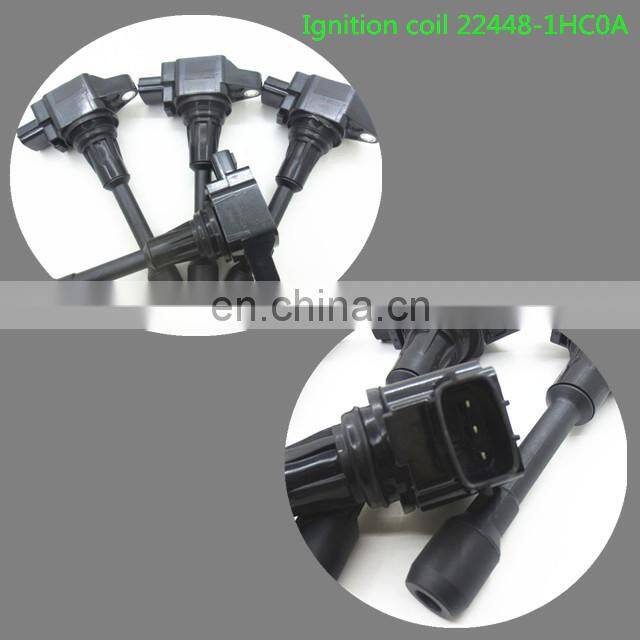 Hengney auto parts 22448-1HC0A 224481HC0A 17210-15900 For Nissan Micra K13 HR15DE Versa Note 1.6L ignition coil pack