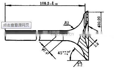 Intake and exhaust engine valve for Infiniti QX4 Q45 M30 FX35 FX45