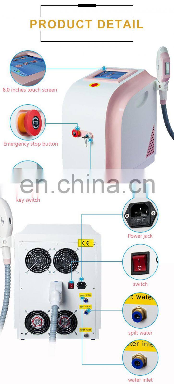 Personal IPL Hair Removal Machine for Home Use