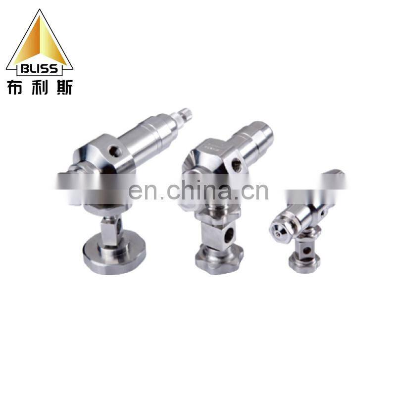 billet aluminum cnc machine pharmaceutical equipment precision parts centrifugal pill spray gun