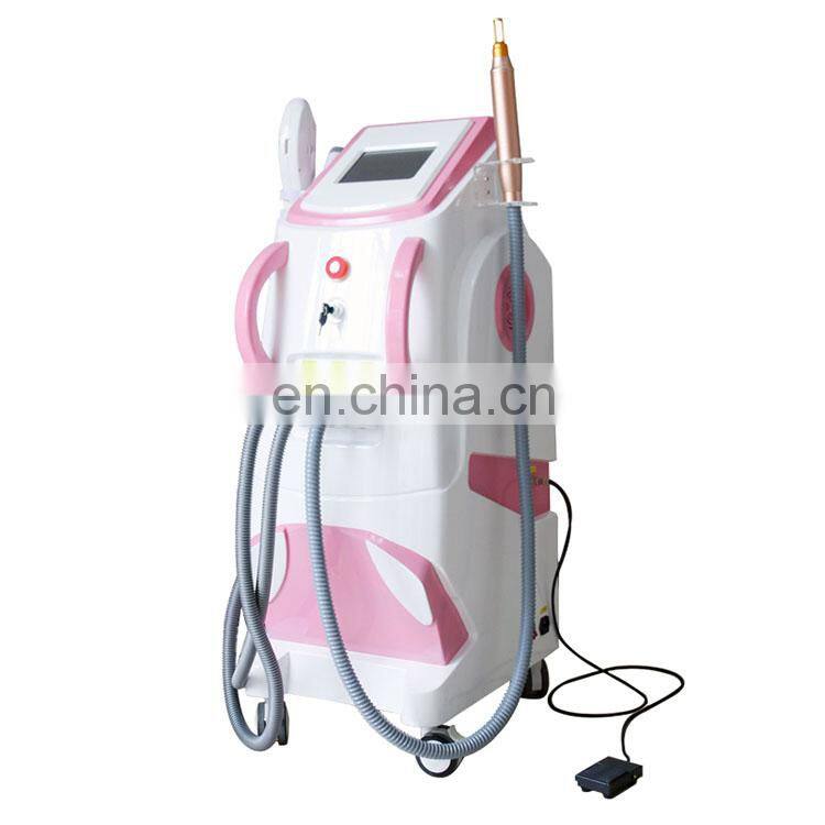 Unique design 4 in 1 best 360 Magneto-optical RF OPT Picosecond laser hair removal machine