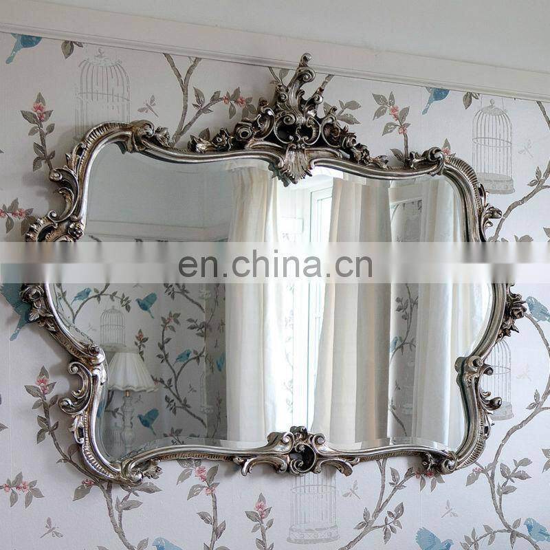 1.5~6mm high quality polished sheet glass prices mirror hair salon beauty salon mirrors with ISO&CE good price