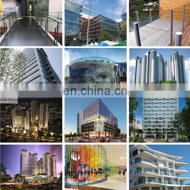 High quality Euro Bronze Tinted Reflective Glass Sheet