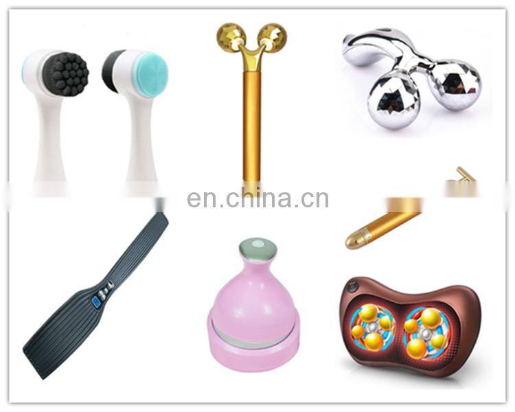 Anti aging green jade roller for face natural xiuyan jade facial massage roller