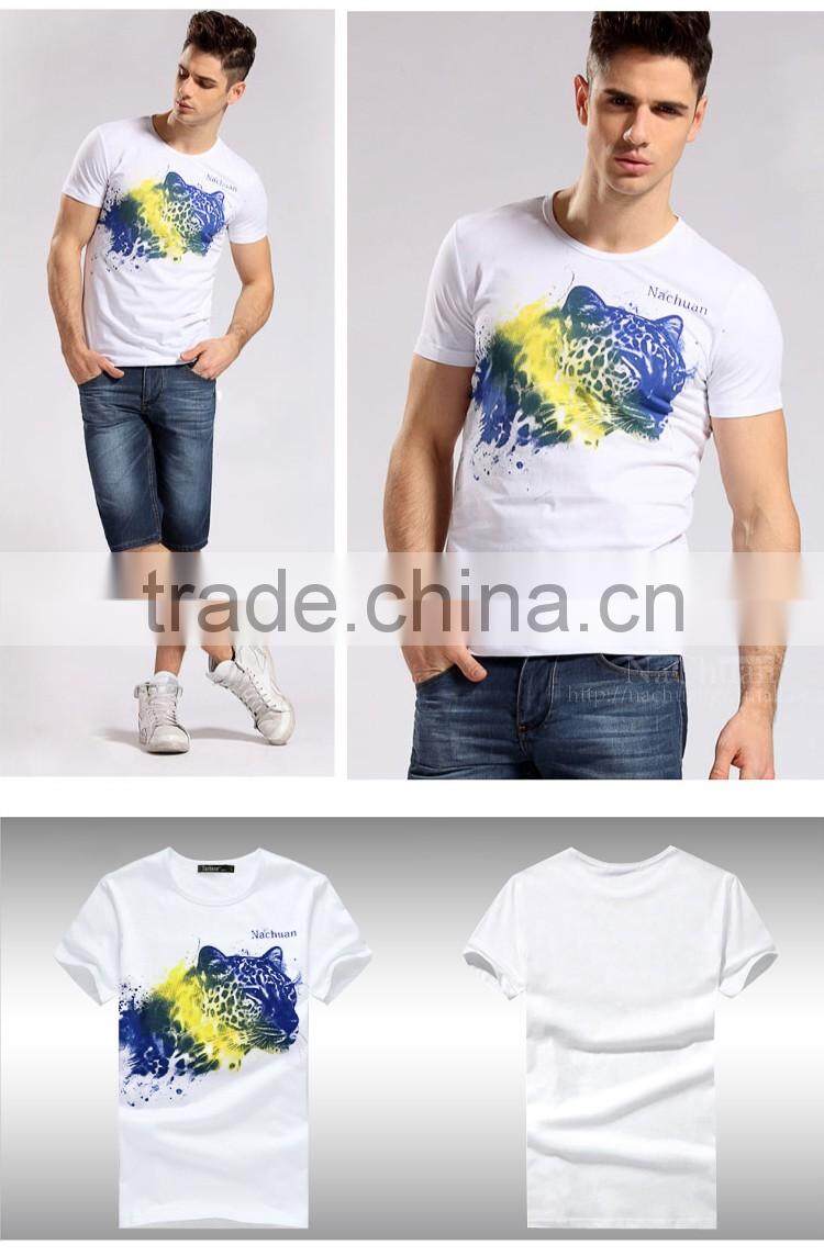 Men's animal printed 3d t-shirt manufacturer from China