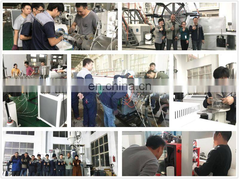 HDPE PVC Plastic Electrical Conduit Corrugated Pipe Machine/ Flexible Soft Hose Tube  Making Machine