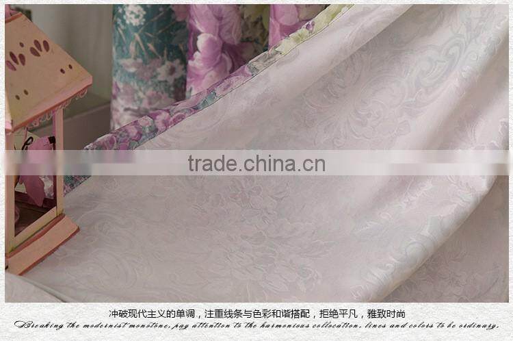 hotel curtain / window curtain /luxury redeay made Printed curtain