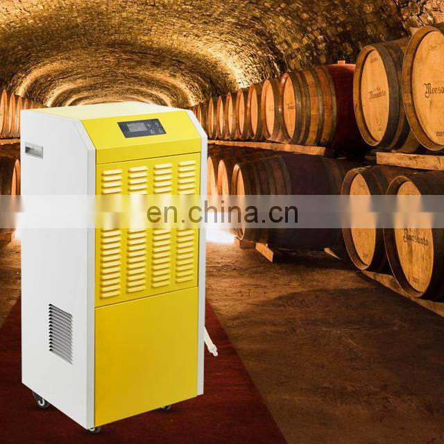 New design water tankless 90L/D R410a portable commercial dehumidifier