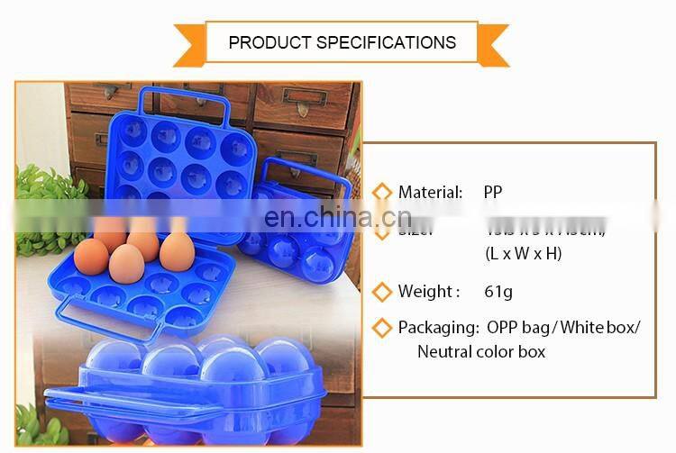 New Design PP Covered Egg Holder With Storage Box
