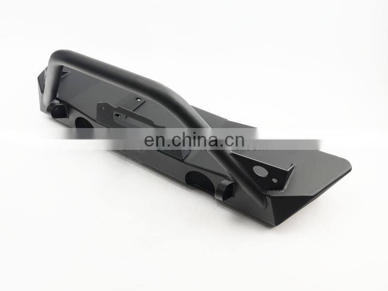 Offroad Black Front Bumper for Jeep Wrangler JK 07+ Accessories Steel Bumper Guard