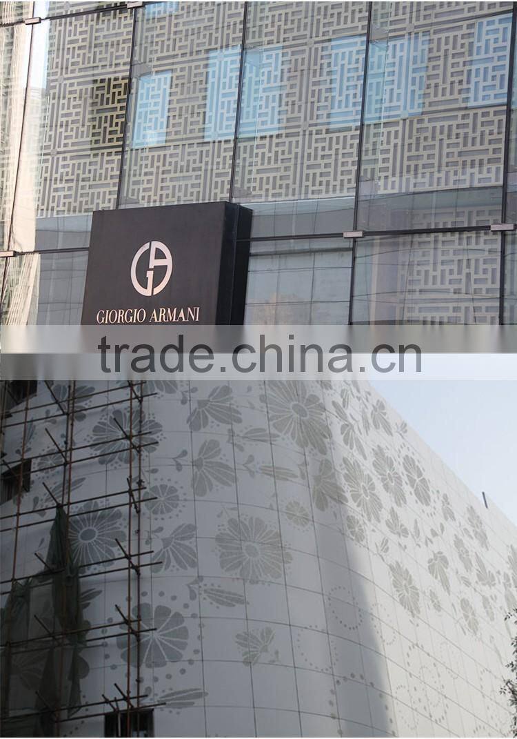 Professional Maker Aluminum Alloy Decorative Perforated Sheet Metal Panels