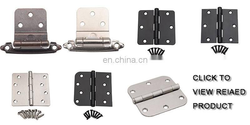 Hardware Accessory Metal Round Corner Furniture Room Door Hinge