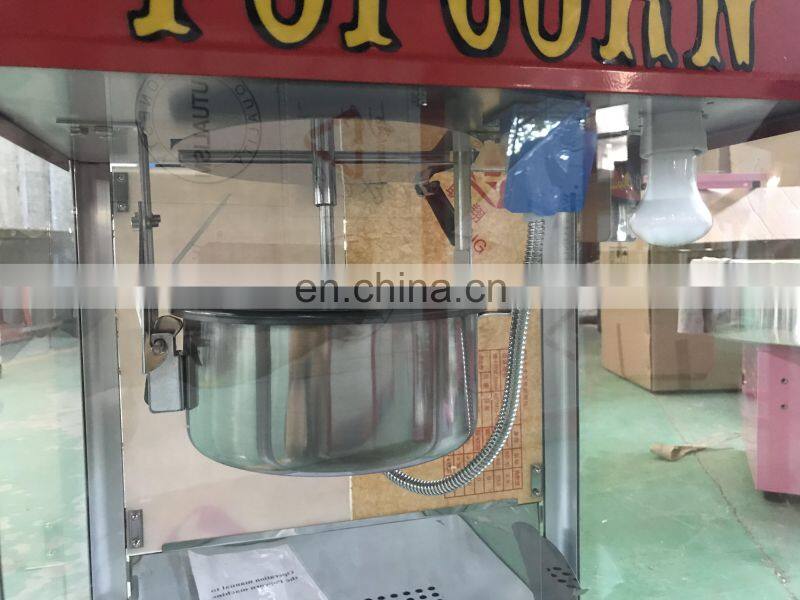 2020 commerical small popcorn vending machine on Amusement park food stand