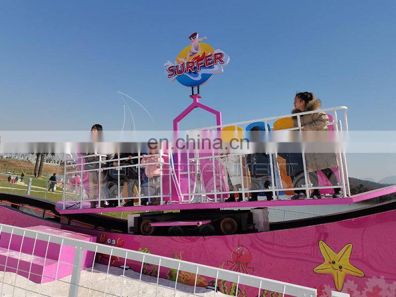 Carnival surf rides spinning flying car rocking funfair rides for sale