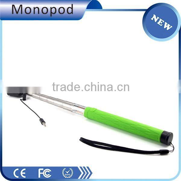 Cheap top sell hot selling wired selfie stick