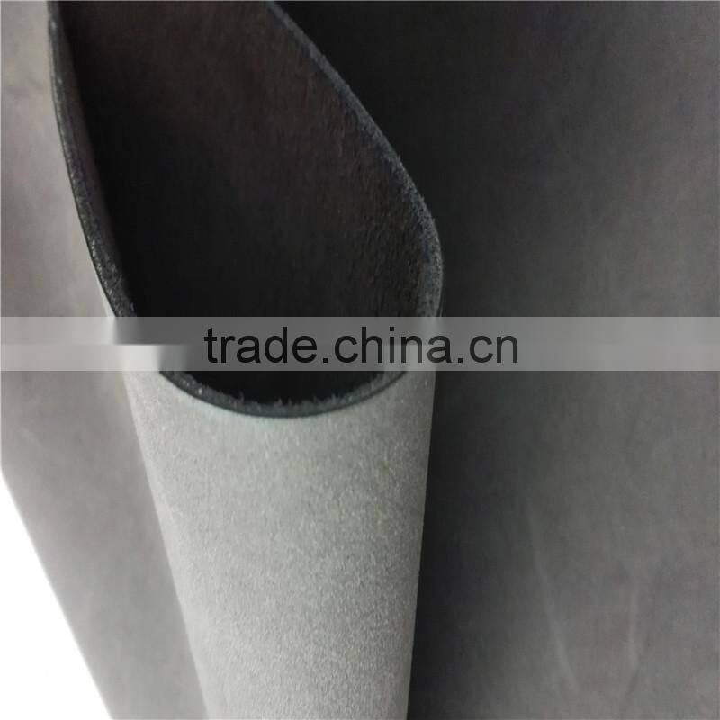 Cow leather tannery making cow split leather for belt backing