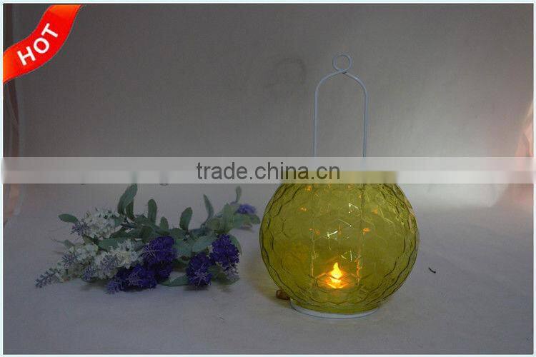 clear hanging lanterns in trees