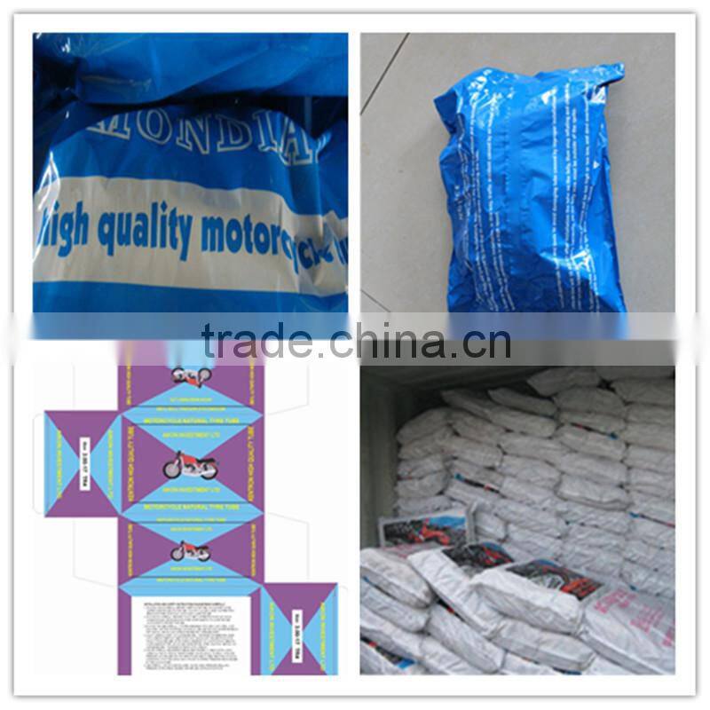 Top quality tyre natural rubber tube butyl inner tube 4.00-8