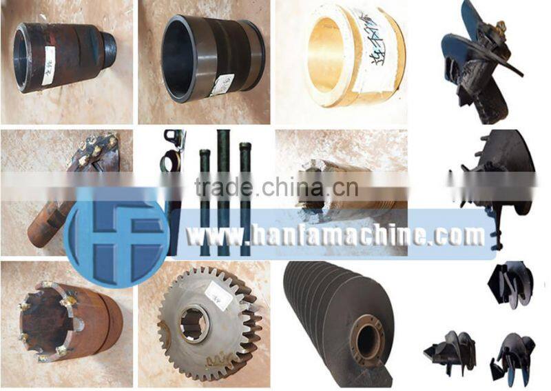 HF856A hydraulic rotary piling driver 38 tons large torque 80 KN.m engineer oversea service ok