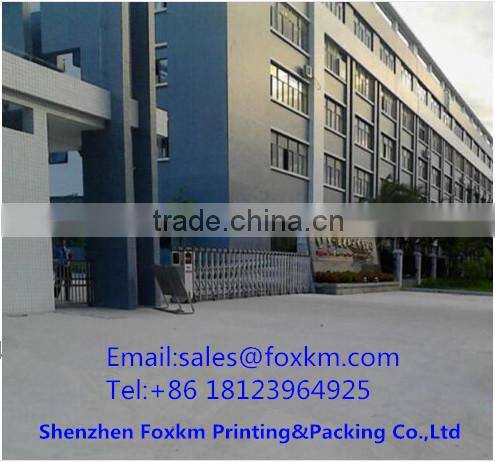 Free Sample Promotion Leaflet with China supplier