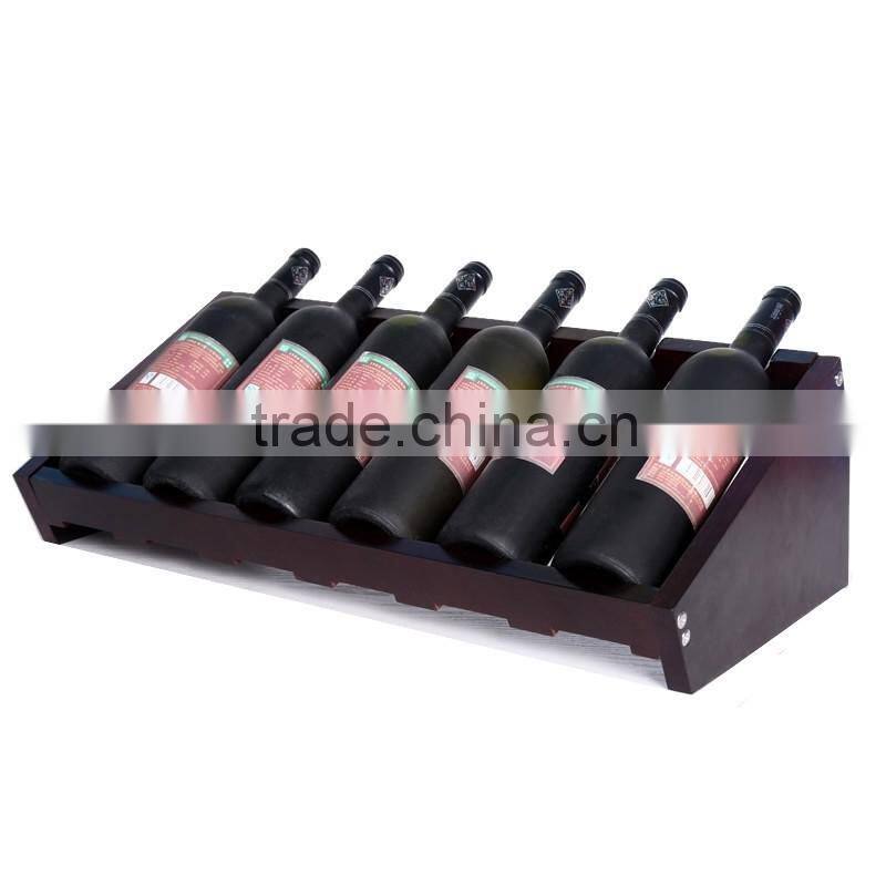 Unfinished Wooden Wine Rack