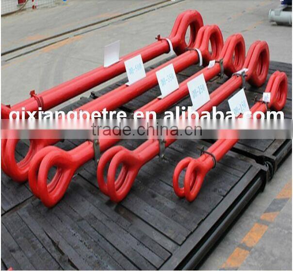 API 8C double arm elevator link and lifting ring for oil well drilling used at wellhead
