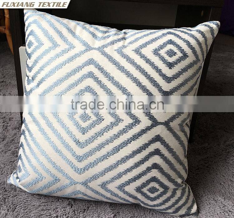 Geometry Embroidery Pillows Cushions Home Decor Pillow Office Chair Pillow Case