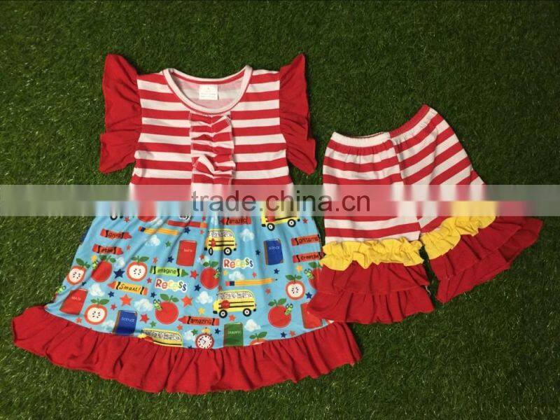 Wholesale In Bulk Kids Clothes 2016 Halloween Children Clothing Sets Kids Boutique Outfit
