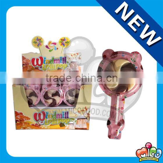lovely windmill chocolate lollipop