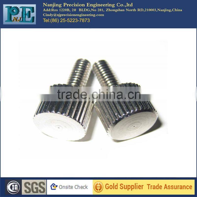 China high precision custom straight knurling automotive parts