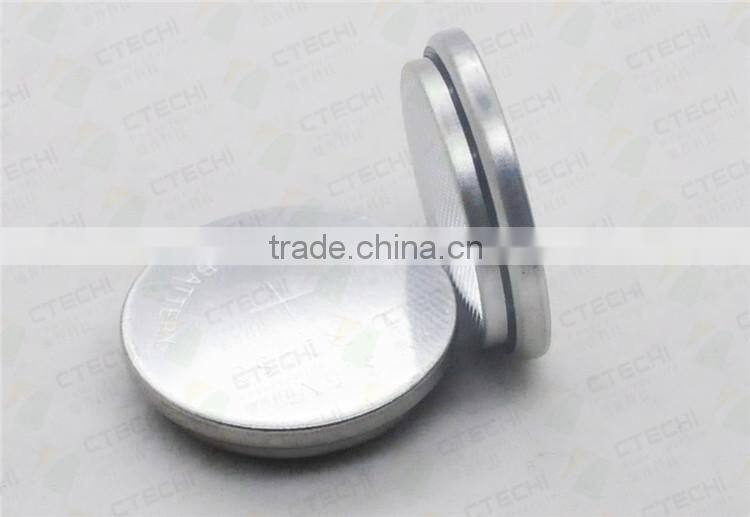 li ion 2450 litthium button cell with solder tabs lir2450 3.6v lithium ion button cell battery