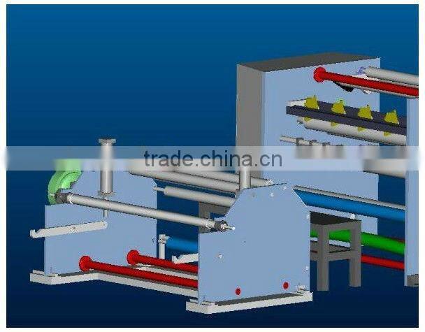 HFT-paper slitting machine from jumbo roll