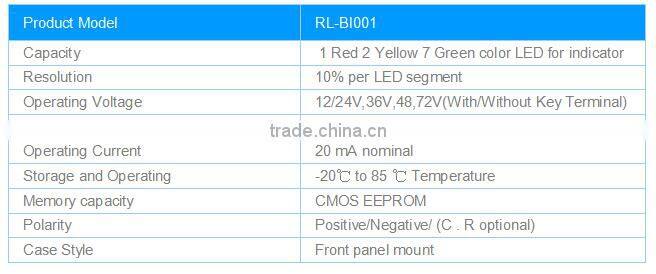 Electric Scooter LED Battery Discharge Indicator